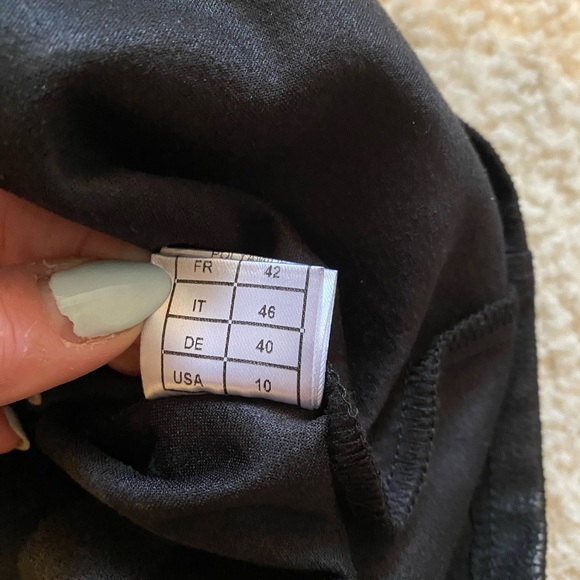 MC Planet Leather-Look Dress - Picture 5 of 7